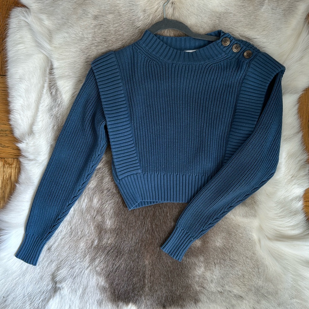 Peter Som Blue Sweater Size Xs